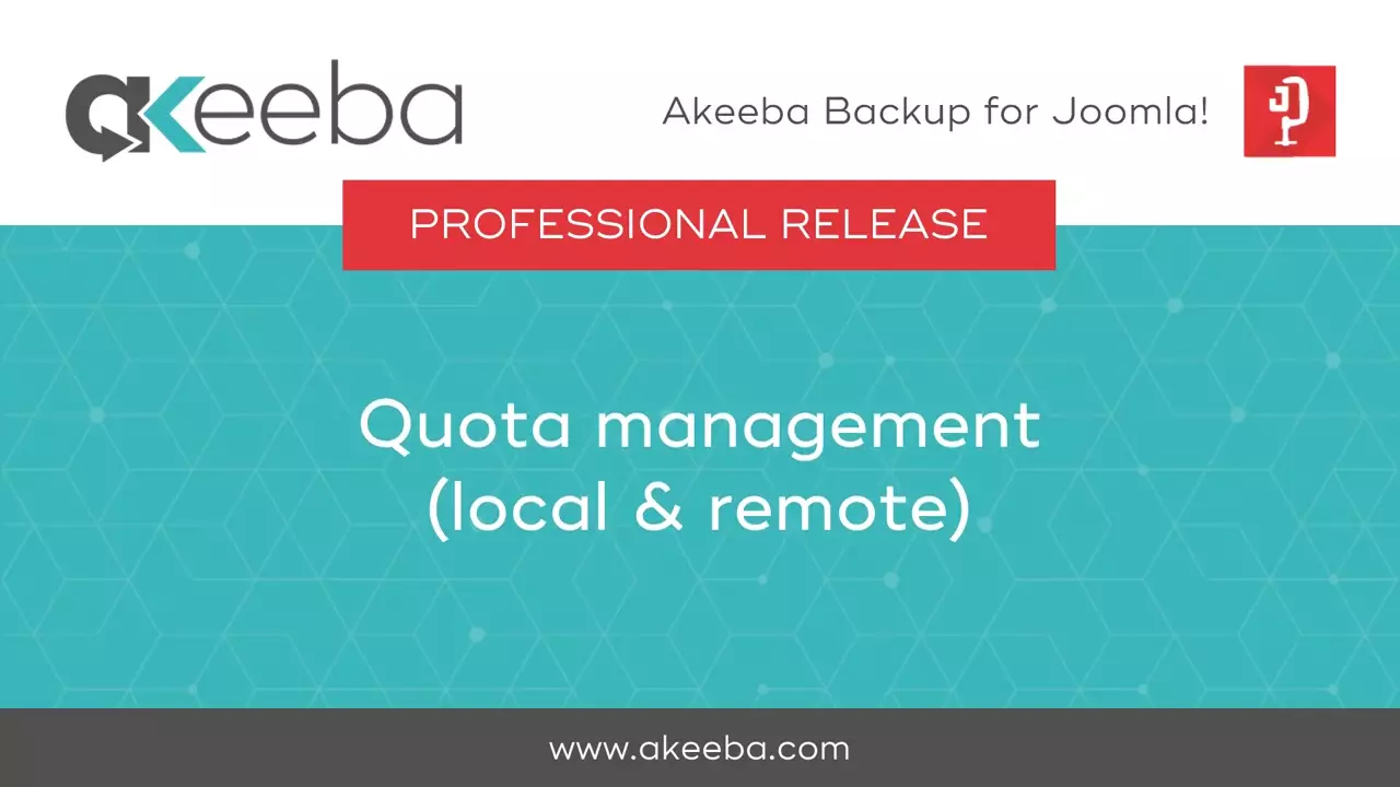 Quota Management (local & remote)