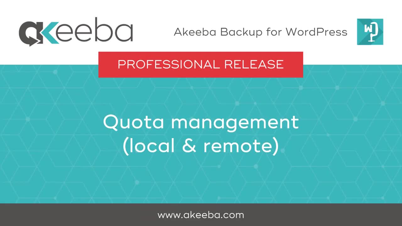 Quota Management (local & remote)
